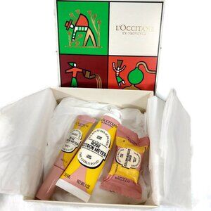 L'Occitane Limited Edition Rose Citron meyer Hand Care Set NIB